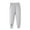 Gray, variant on WERYOUNG Boys Girls Athletic Pants Spring Summer Loose Letter Solid Color Elastic Waist Jogger Pants With Pockets Baby Casual Sports Pants,Black,3-4 Years