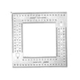 thumbnail image 1 of , regla de dibujo, carpintería, marco cuadrado, regla de construcción de oficina, herramienta de medición de cerca de enrutador geométrico 200 mm, 1 of 8