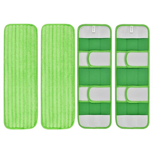 Almohadillas reutilizables HONGDI para trapeador de polvo para Swiffer y Sweeper XL, repuesto de almohadilla de microfibra para trapeador húmedo y seco