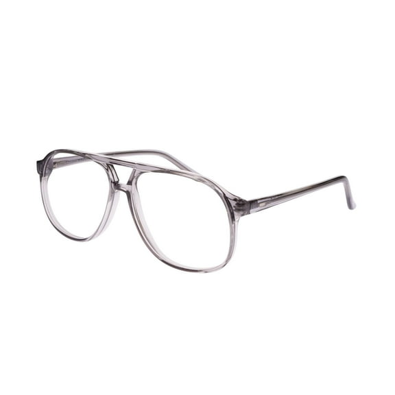 NEW HORIZON EYEWEAR Crystal Grey Smoke CHARTER Eyeglasses 56/16/145