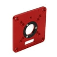 thumbnail image 6 of Multifunctional Aluminium Router Table Insert Plate Woodworking Trimmer Electric Wood Milling Flip Plate For DIY Working Bench, 6 of 8
