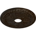 thumbnail image 3 of Ekena Millwork 18 1/8"OD 3 5/8"ID x 1 1/8"P Raymond Ceiling Medallion (Fits Canopies up to 5 1/8"), Hand-Painted Bronze, 3 of 5
