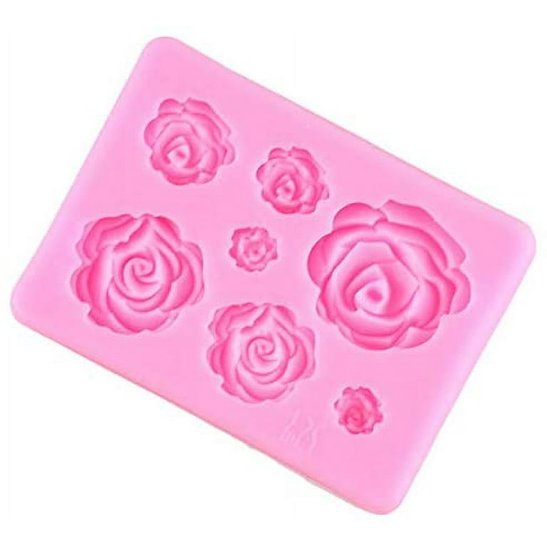 12-Cavity Rose Mold Silicone Cake Decorating Tool Sugar Resin Chocolate  Fondant Mould - Price history & Review, AliExpress Seller - GBhouse Boowan  Nicole Authorized Reseller Store