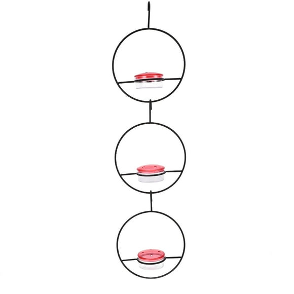 3 comederos para colibríes de jardín, herramienta colgante para pájaros, comedero de agua moderno para colibríes.