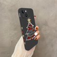 thumbnail image 3 of Funda de teléfono con motivos navideños para iPhone 14, 13, 12, 11 Pro Max, Mini, X, XR, XS, SE2020, 8, 7 Plus, 6, 6S Plus, 3 of 5