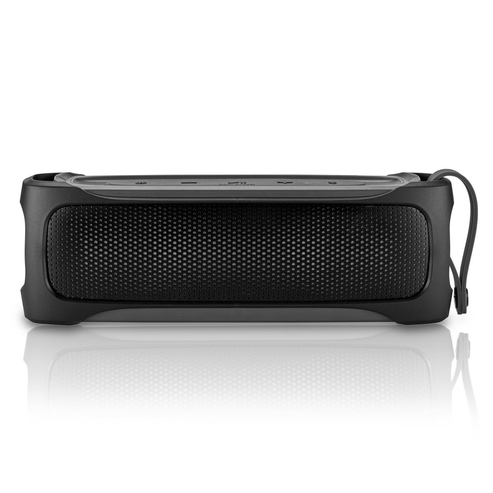 Blackweb Rugged Stereo Bluetooth Speaker, IPX5 Splash Proof Rating