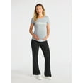 thumbnail image 2 of Time and Tru Women’s Maternity Graphic Tee with Short Sleeves, Sizes S-XXL, 2 of 5