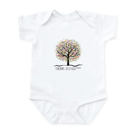 

CafePress - Teacher Appreciation Quote Body Suit - Baby Light Bodysuit Size Newborn - 24 Months