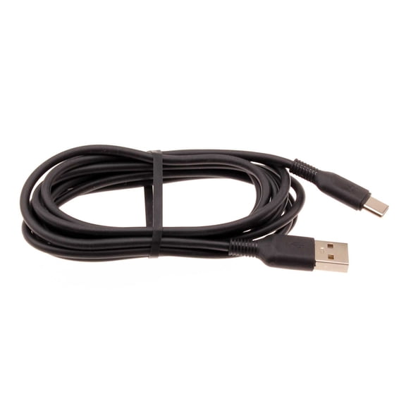 Type-C 6ft USB Cable for Amazon Fire Max 11 (2023) - Charger Cord Power Wire USB-C Long Fast Charge Sync High Speed Black Compatible With Amazon Fire Max 11 (2023) Tablet