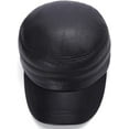 thumbnail image 4 of CoCopeaunts Men's Winter Baseball Cap PU Leather Warm Peaked Hat with Fold Earmuffs Casual Classic Outdoor Travel Dad Hat, 4 of 5