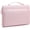 Pale Pink, variant on 17-17.3 Inch Laptop Bag Sleeve for 17" 17.3" //////MALLRACE/MSI Gaming Laptop/  17/18, Men Women Carrying Handbag Briefcase for Notebook/, Black