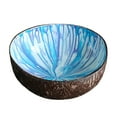 thumbnail image 2 of TidBay Candy Bowls Compact Hand-Painted Coconut Shell Delicate Smooth Natural Bowls for Kids, 2 of 8