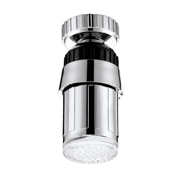 VerPetridure Temperature Control Three-color 360 Degree Rotating Led Light Color Faucet