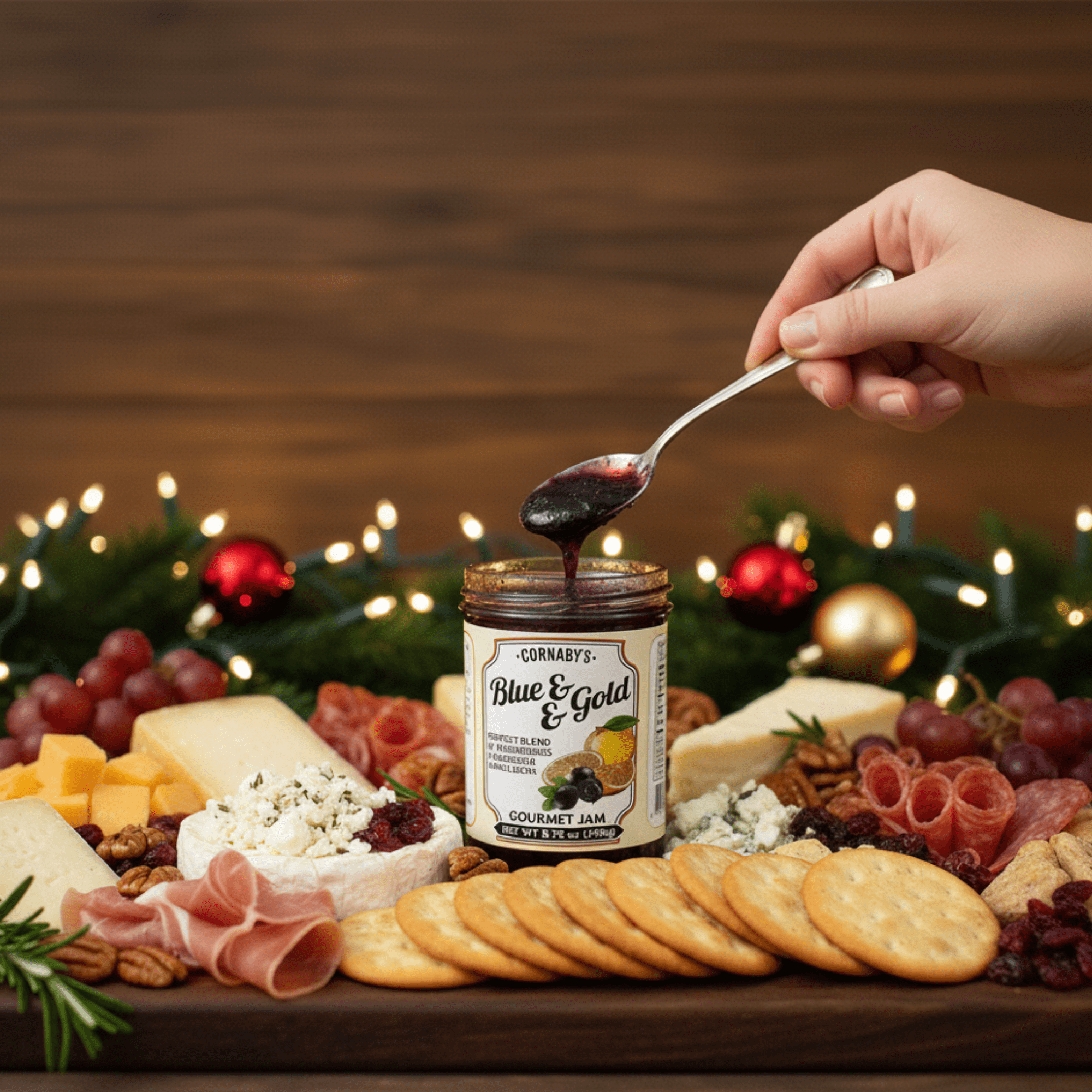 Cornaby’s - Blue & Gold Gourmet Jam (3 Pack) | Gluten Free, Non-GMO | (8.75 oz/each)