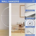thumbnail image 3 of 30 Pcs Monkey Hooks Super Hooks Stainless Steel Monkey Hooks Picture Hangers Wall Hangers Without Nails Wall Hooks, 3 of 5