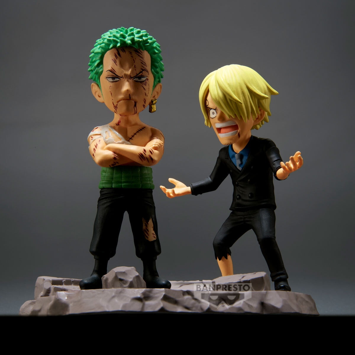 Banpresto - One Piece - World Collectable Figure: Log Stories - Roronoa Zoro & Sanji "...NOTHING...AT ALL!!!!"