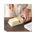 thumbnail image 3 of Caja para cortar mantequilla para el hogar, caja para conservar queso, 1 paquete, blanco, 3 of 3