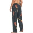 thumbnail image 6 of Top-kevin Christmas Snowflakes Gnome Pajama Pants Winter Light Men's Pajama Bottoms Lounge Sleepwear PJs Sleep Pants, 6 of 11