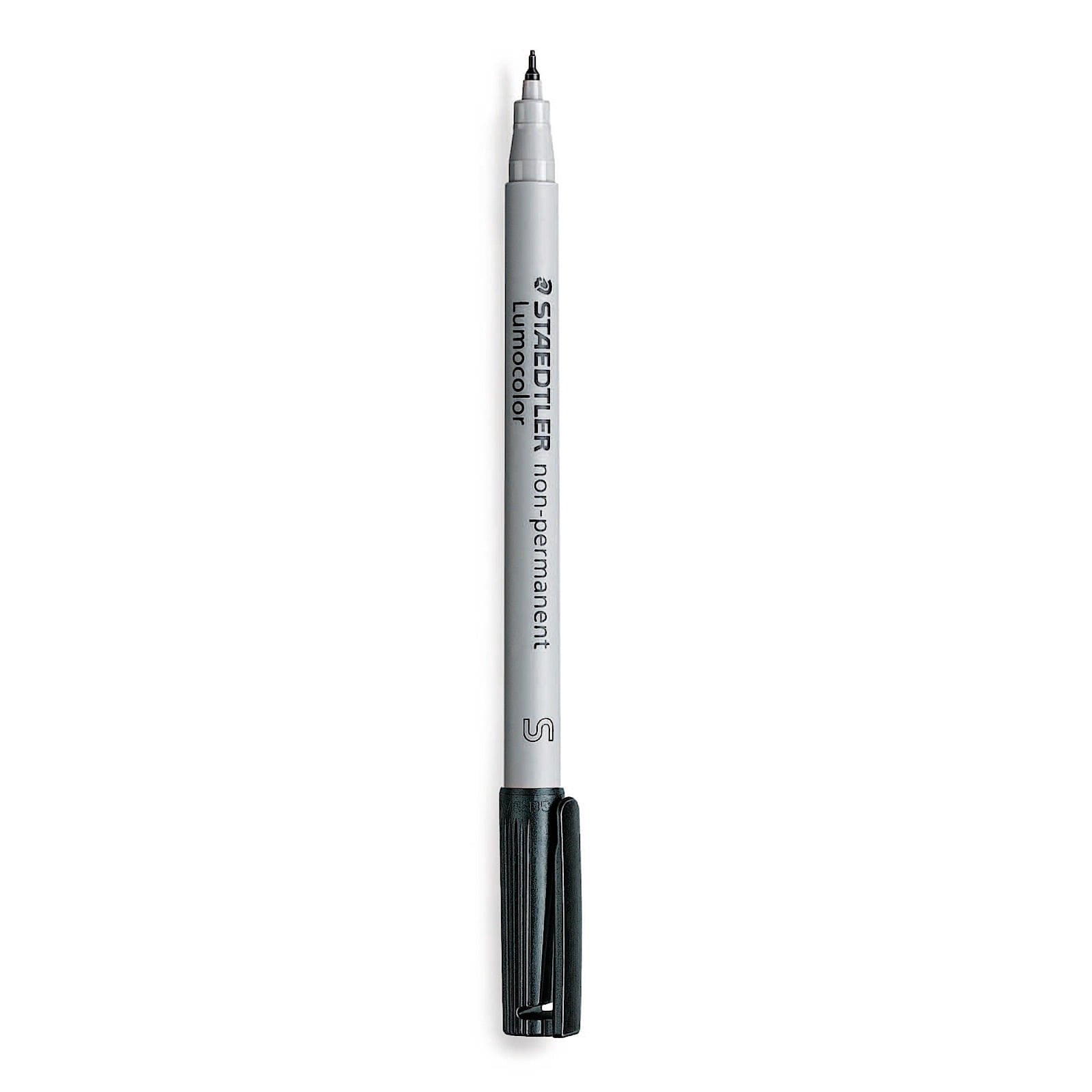 Staedtler Lumocolor Non-Permanent Overhead Projection Markers black superfine 0.4 mm each [Pack of