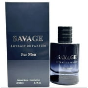 Savage Extrait De Parfum Spray 3.4 oz/100 ml  ( Pack of 2  )