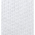 thumbnail image 3 of Cozy Line Home Fashions White Quilted Bed Skirt Dust Ruffle Matelasse Tailored 16" Drop White Queen, 3 of 3