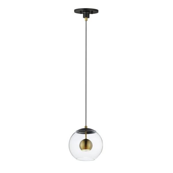 E25153-BKNAB-ET2 Lighting-Nucleus - 9.75 Inch 10W 1 LED Pendant