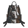 thumbnail image 3 of Daiia Dog Wrapped in Towel 1 School Backpack for Men and Women Lightweight Backpack Durable Backpack Water-Resistant,Travel,Work Bag, 3 of 9