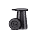 thumbnail image 1 of Banco Retráctil Taburete Plegable Portátil Negro, 1 of 5