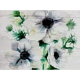 thumbnail image 2 of Boho Hue Studio 24x19 White Modern Wood Framed Museum Art Print Titled - Ghost Blooms 6, 2 of 4