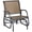 Brown, variant on 2 Pack Folding Patio Chairs for Adults, Outdoor Deck Chair with Adjustable Sling Back, Camping Chair with Removable Headrest for Garden, Backyard, Lawn, Green
