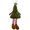 Green, variant on Plush Christmas Tree Long Leg Doll Ornament Pink Green White Holiday Party