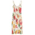 thumbnail image 5 of Various Fruits Sleeveless Dress Women's Luxury Party Dress Birthday Dresses for Women, 5 of 7