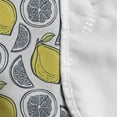 thumbnail image 4 of Fruit Art Microwave Oven Cover, Hand Drawn Lemons Citrus Slices Pattern, Water Resistant Organizer with Pockets for Kitchen, 36" x 12", Multicolor, by Ambesonne, 4 of 4