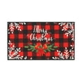 thumbnail image 2 of Home Textile Carpet Clearance Christmas Door Mats 60X40Cm Non Slip Dirt Trapper Door Mat Santa Welcome Christmas Mat Washable And Low Profile Winter Doormat Snowflake Door Mat Rugs For Front Back Doo, 2 of 4