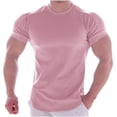 thumbnail image 1 of Camiseta de manga corta de secado rápido para hombre, deportes, correr, baloncesto, traje de entrenamiento Pompotops oipoqjl1965, 1 of 7