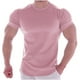 thumbnail image 1 of Camiseta de manga corta de secado rápido para hombre, deportes, correr, baloncesto, traje de entrenamiento Pompotops oipoqjl1965, 1 of 7