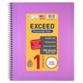 thumbnail image 2 of Exceed Spiral Notebook, Wide Ruled, 1 Subject, 100 Pages, 8.5" x 10.5", Color Choice Will Vary, 77621, 2 of 8