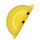 thumbnail image 2 of Semicircular Universal Angle Ruler Woodworking Multifunctional Plastic Angle Ruler, 2 of 5