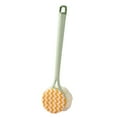 thumbnail image 1 of Cepillo de baño de nailon de cerdas suaves, cepillo de baño dos en uno, cepillo de baño de mango largo, cepillo de baño de doble cara, 1 of 6