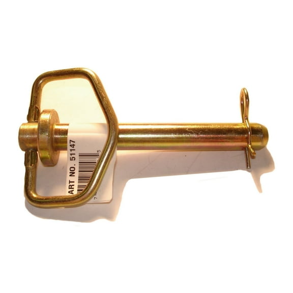 5/8" x 4-1/4" Zinc Plated Steel Swivel Handle Hitch Pins HP-080 (1 pcs.)