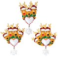 thumbnail image 1 of Naiovety Lindo Elk Resina Colgante de Navidad Moda Papá Noel Regalo Adornos de Navidad Adornos Decoración con cordón para dormitorio Sala de estar Kits de decoración para fiestas Naiovety HA014840-00, 1 of 1