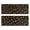 Bigfoot and Tree Black Pattern, variant on Bigfoot and Tree White Pattern Anti Fatigue Kitchen Rugs Set Of 2, Non Slip Washable Decorative Floor Mats for Sink Laundry and Home Use, 17"x47"