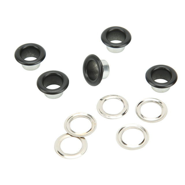 Œillets, kit de Œillets 8 mm facile à utiliser pour les sacs noir brillant, noir mat