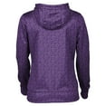 thumbnail image 3 of Women's Purple Linfield Wildcats Grandma Pullover Hoodie, 3 of 3