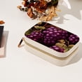 thumbnail image 7 of Thanksgiving Grapes Velvet Portable Earring Organizer with Removable Compartment - Gift Jewelry Box/Jewelry Boxes - Jewelry Display, 7 of 7
