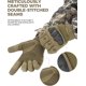 thumbnail image 3 of Guantes de moto Guante de pantalla táctil de dedo completo Mujeres y hombres Guantes tácticos para deportes al aire libre Guantes para Motocross Combate Escalada Camping Caza Ciclismo TUNC Sencillez, 3 of 5