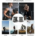 thumbnail image 2 of Vaslanda Neoprene Sauna Waist Trainer Corset Sweat Belt for Men Weight Loss Compression Trimmer Workout Fitness Activewear, 2 of 8