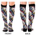 thumbnail image 4 of FORMRS Womens Knee High Socks Casual Long Thick Travel Daily Wear, 2 Pairs, American Eagle Pattern, 4 of 6