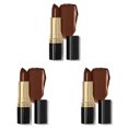 thumbnail image 1 of Lápiz labial REVLON Super Lustrous Choco-Liscious, 13 g, paquete de 3, 1 of 9
