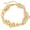 Gold, variant on Chunky Geometric Melting Statement Choker,Vintage Thick Liquid Water Irregular Necklaces,Aesthetic Punk Plated Gold Geometry Collar Necklace